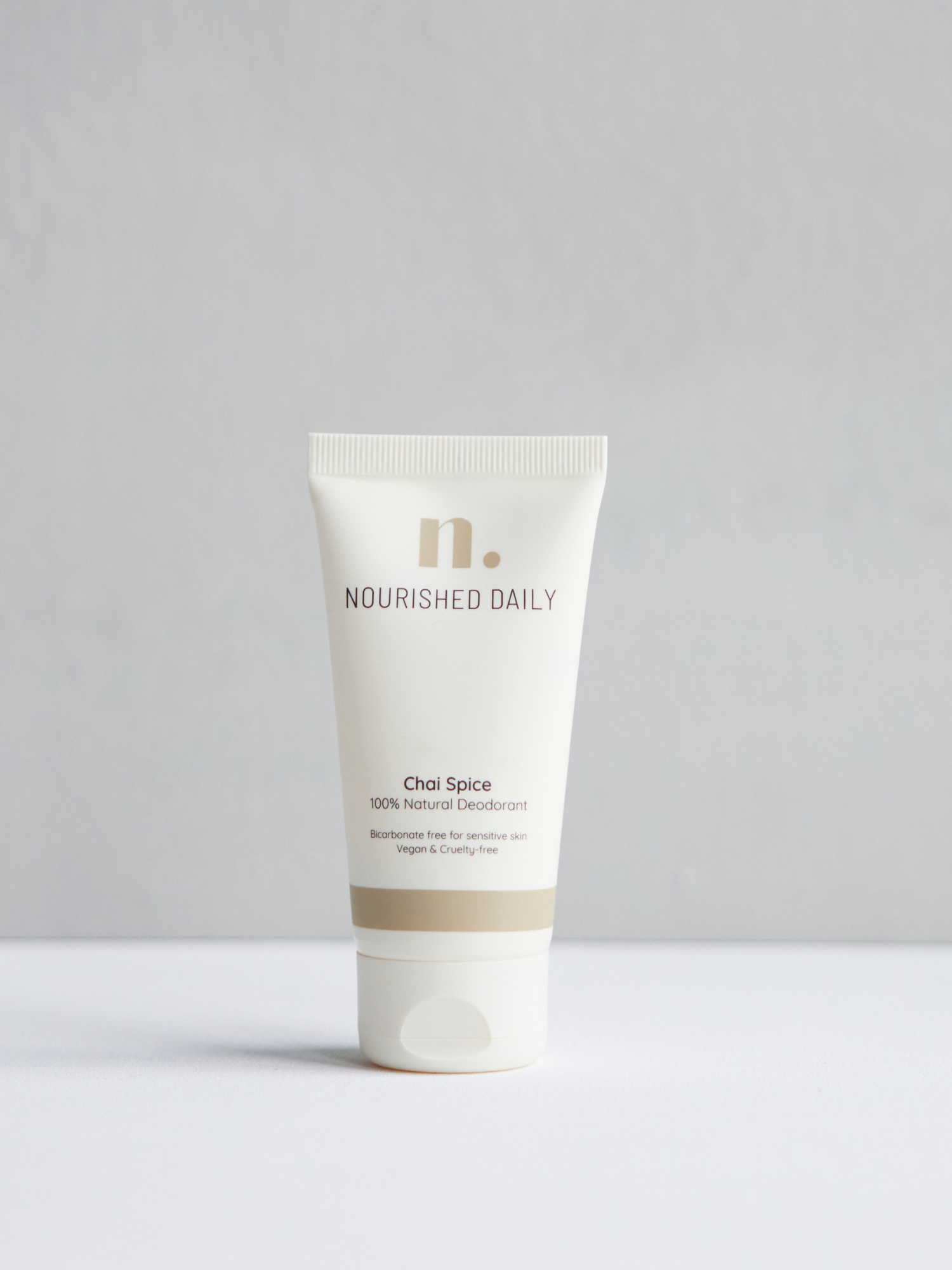 Nourished Daily, Natural Deodorant Crème, Natuurlijke Deodorant, natural deodorant, Chai Spice, Nourished, Nourishedeu