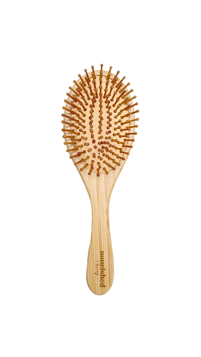 Ovale Bamboe Haarborstel
