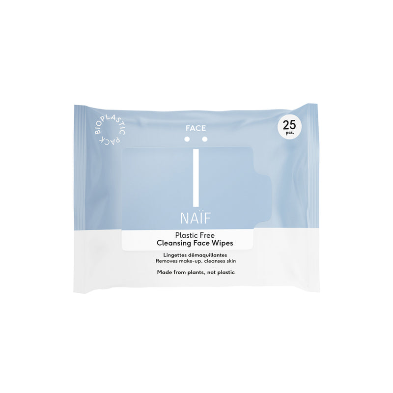 Plastic Free Cleansing Face Wipes 1 Pack