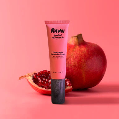 Raww Cosmerics | Pomegranate Complexion Primer | Natural Skincare | Natural Makeup 