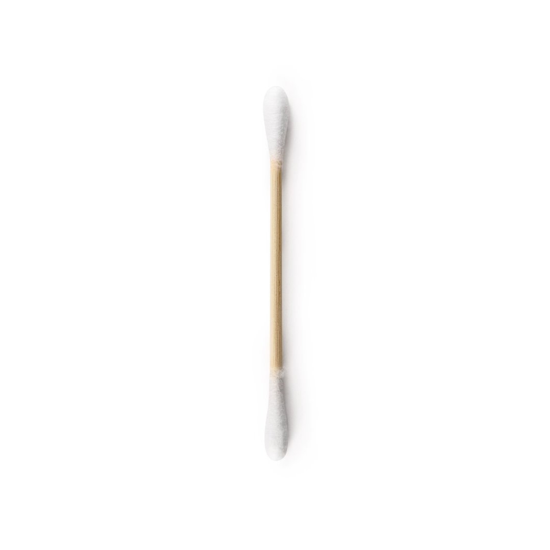 Bamboo Cotton Swabs 100-pack, bamboe wattenstaafje, bamboo cotton swab, wattenstaafjes, the humble co, nourished