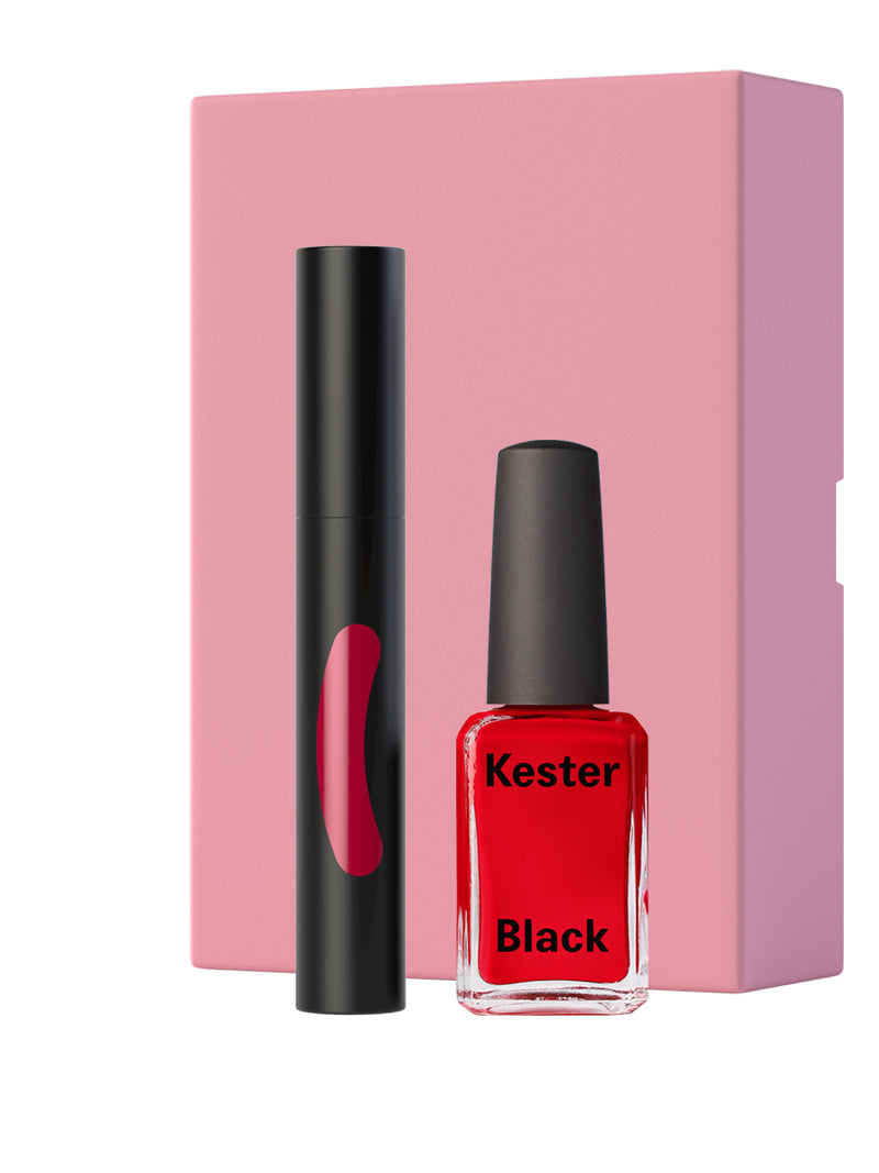 Kester Black, nagellak, 10-free nagellak, lipsticks, long lasting low tox lipstick, never nude lipstick, pow wow lipstick, first date lipstick, self preservation lipstick, natuurlijke long lasting lipstick, vegan long lasting lipstick, kester black lipstick