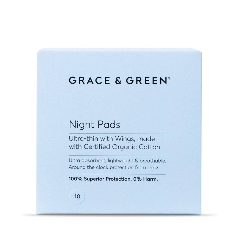 100% Organic Night Pads